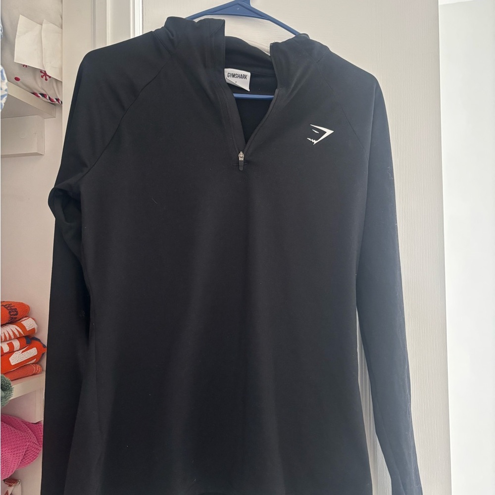 Gymshark Black Womens Long Sleeve Top